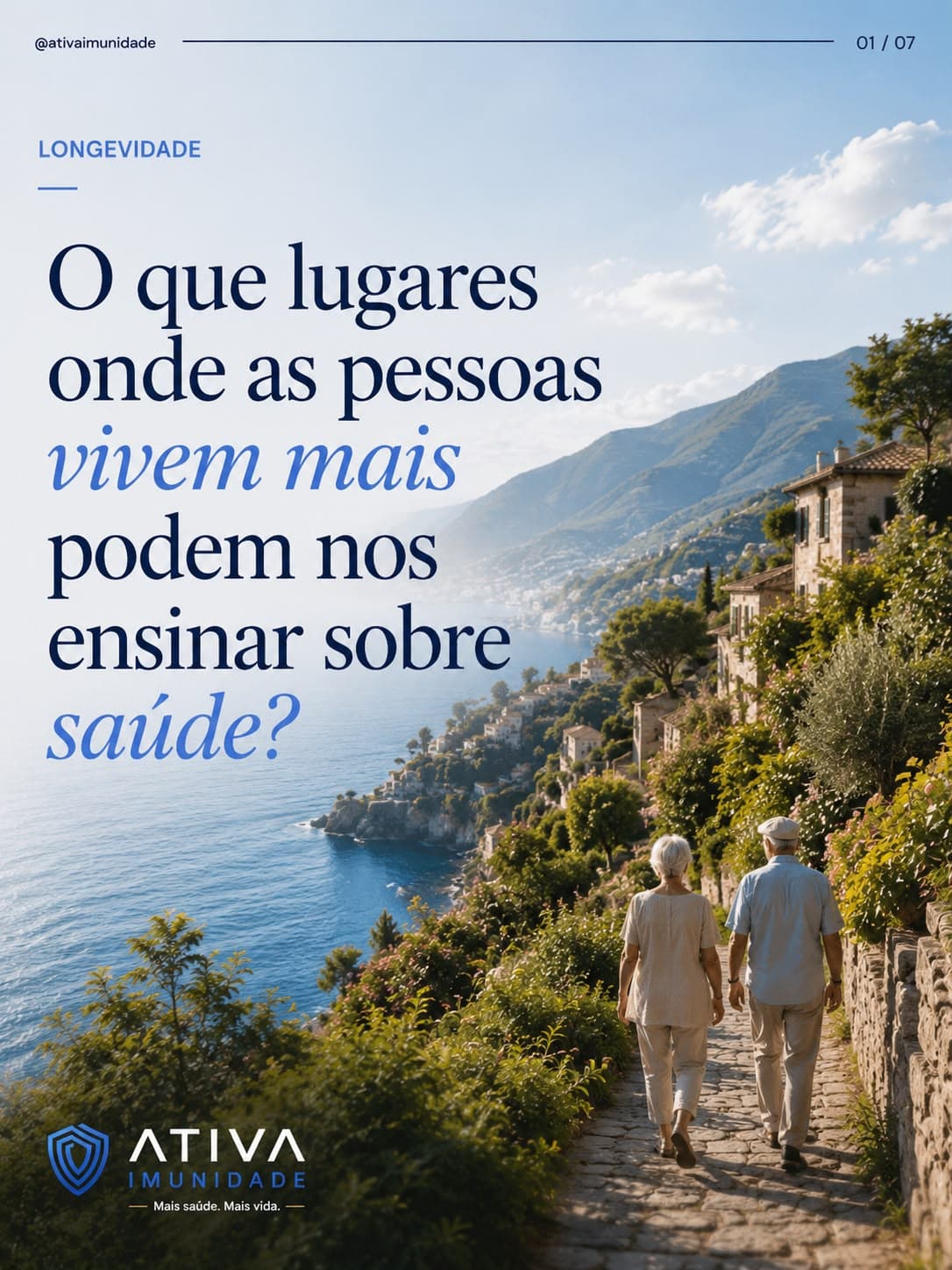 Conteúdo editorial Ativa Imunidade no Instagram